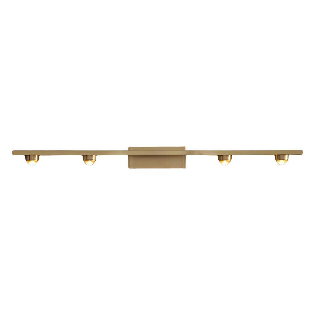 3/4-Light Copper LED Wall Washer Nordic Wall Sconce