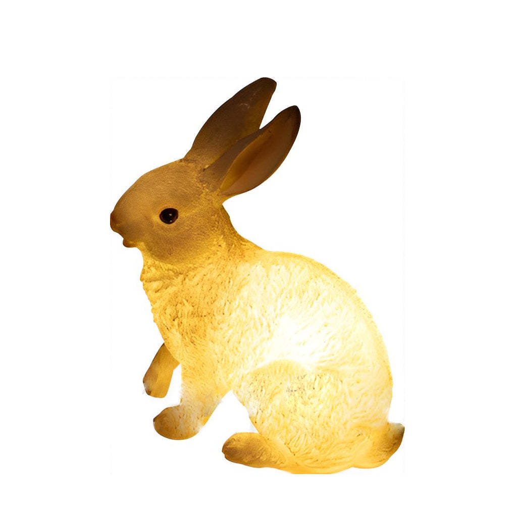 Resin and Fiberglass Rabbit Garden Lights Modern Waterproof Outdoor Lighting-Lighom