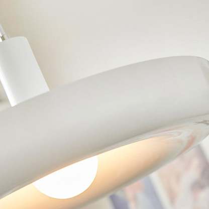 Nordic Minimalist UFO Metal Disc Pendant Light