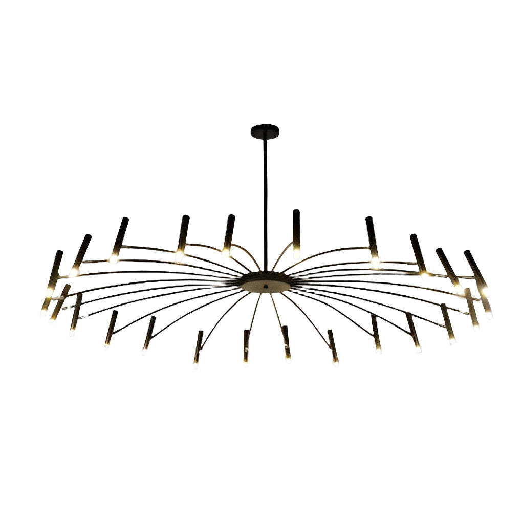 Irregular 3D Stainless Steel Ball Postmodern Pendant