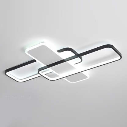Overlapping Stepless Dimming Nordic Ceiling