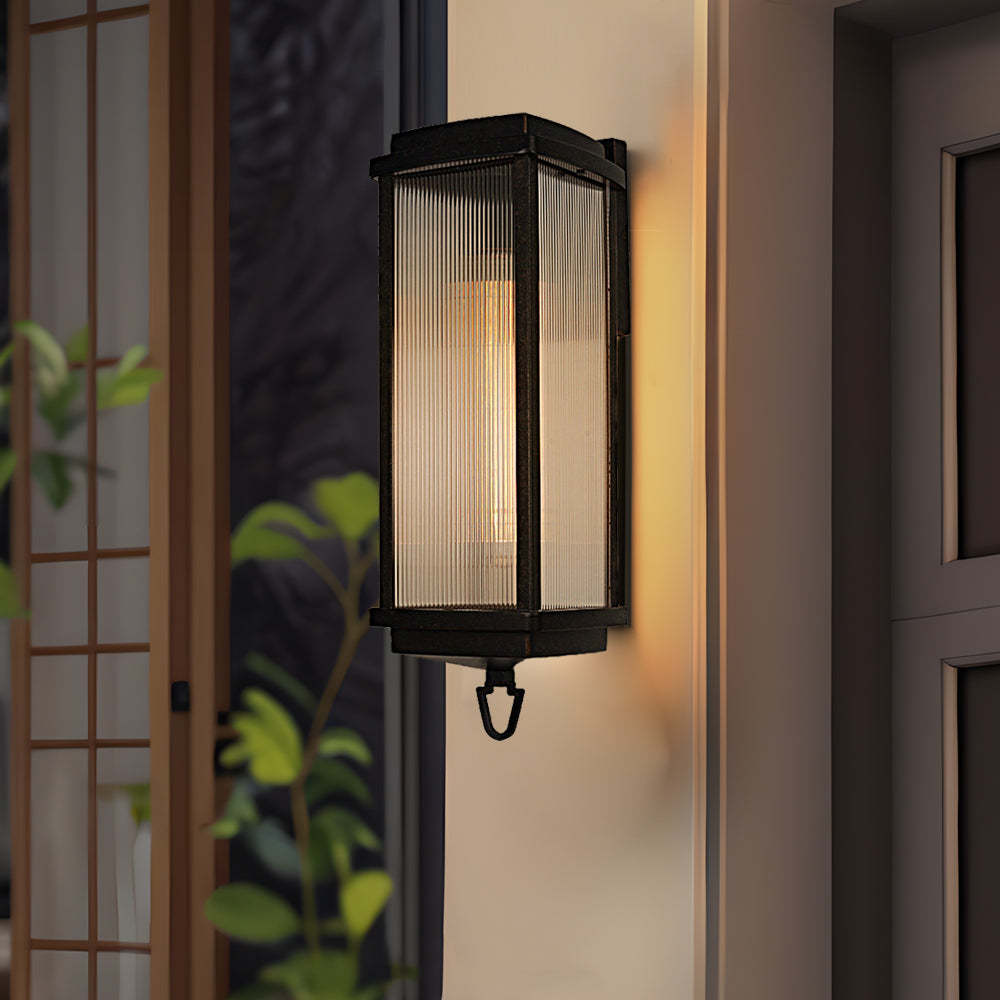 1 Head 19.7-inch Outdoor Wall Lantern Sconce-Lighom