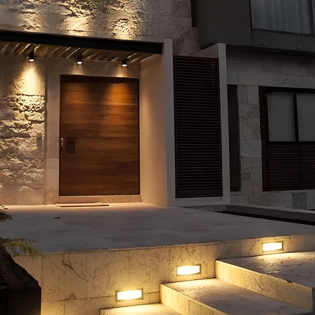 Visual Comfort Wall Recessed LED 3W Aluminum Modern Architectural Step Lights-Lighom