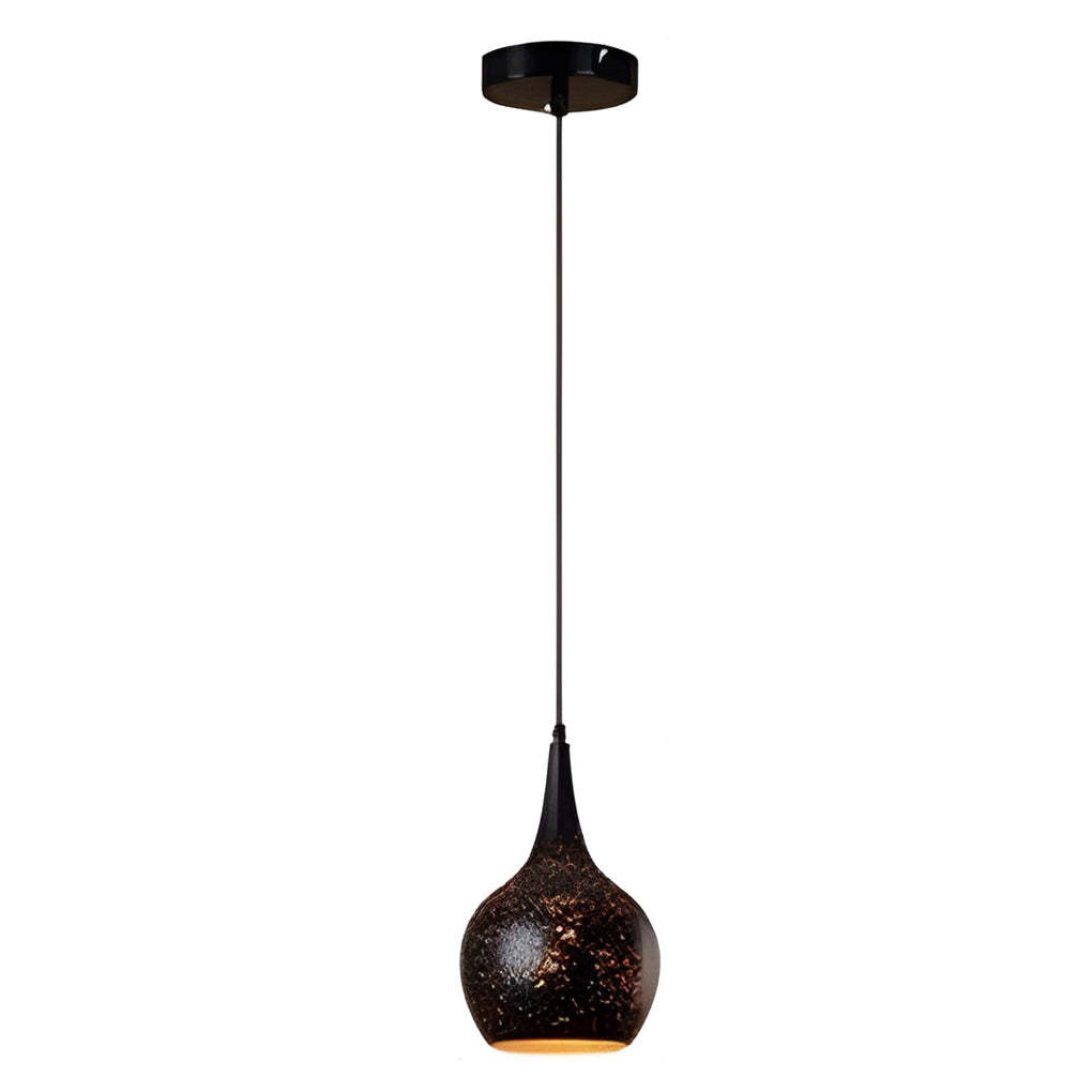 Iron Black Retro Industrial Pendant Light