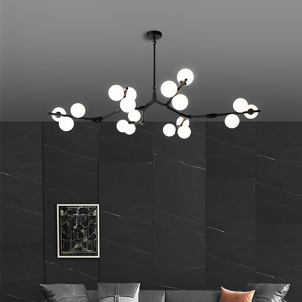 Nordic Minimalist Cluster Black and Gold