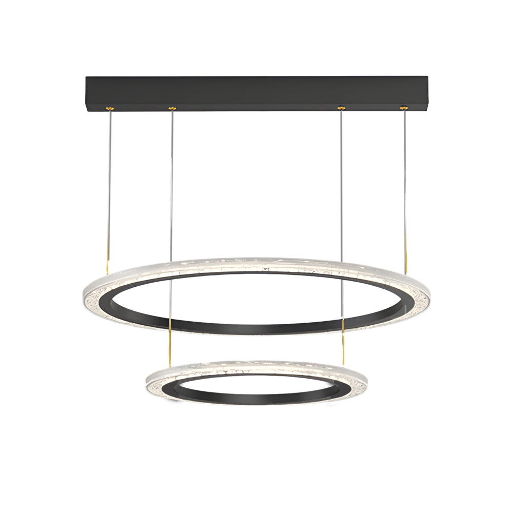 Circle Ring Modern Chandelier Hanging Light