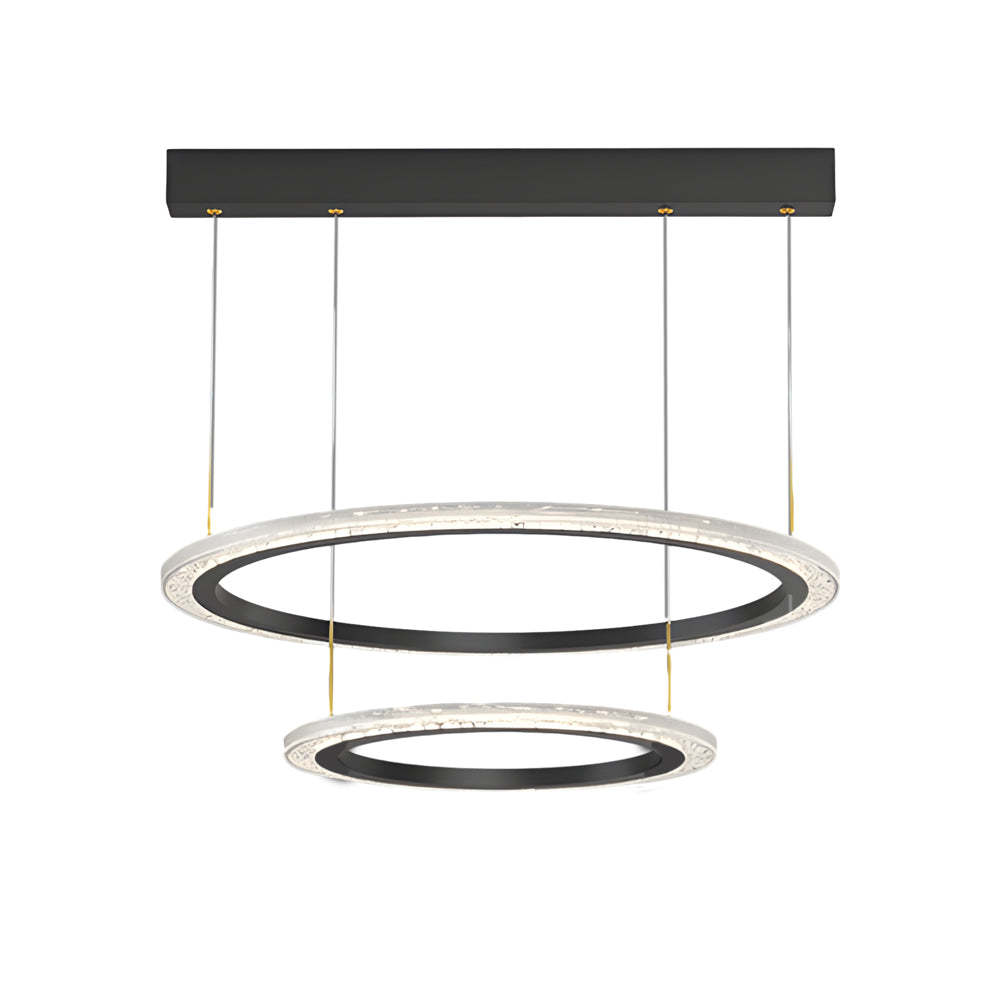 Circle Ring Modern Chandelier Hanging Light