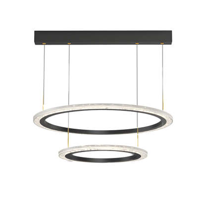 Circle Ring Modern Chandelier Hanging Light