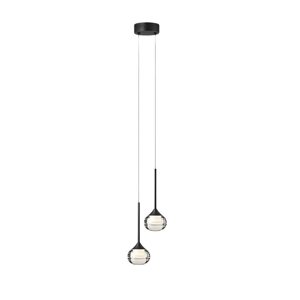 Threaded Acrylic Ball Long-Line Nordic Pendant