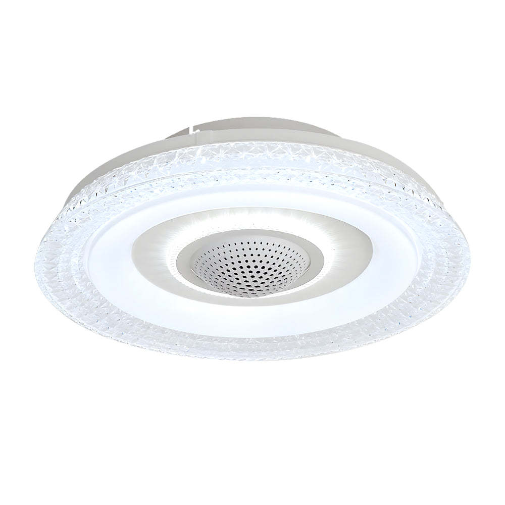 20" 6-Speed Bladeless Smart Dimmable LED Ceiling Fan