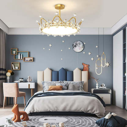 Crown Dimming Starry Sky Projection Ceiling Light