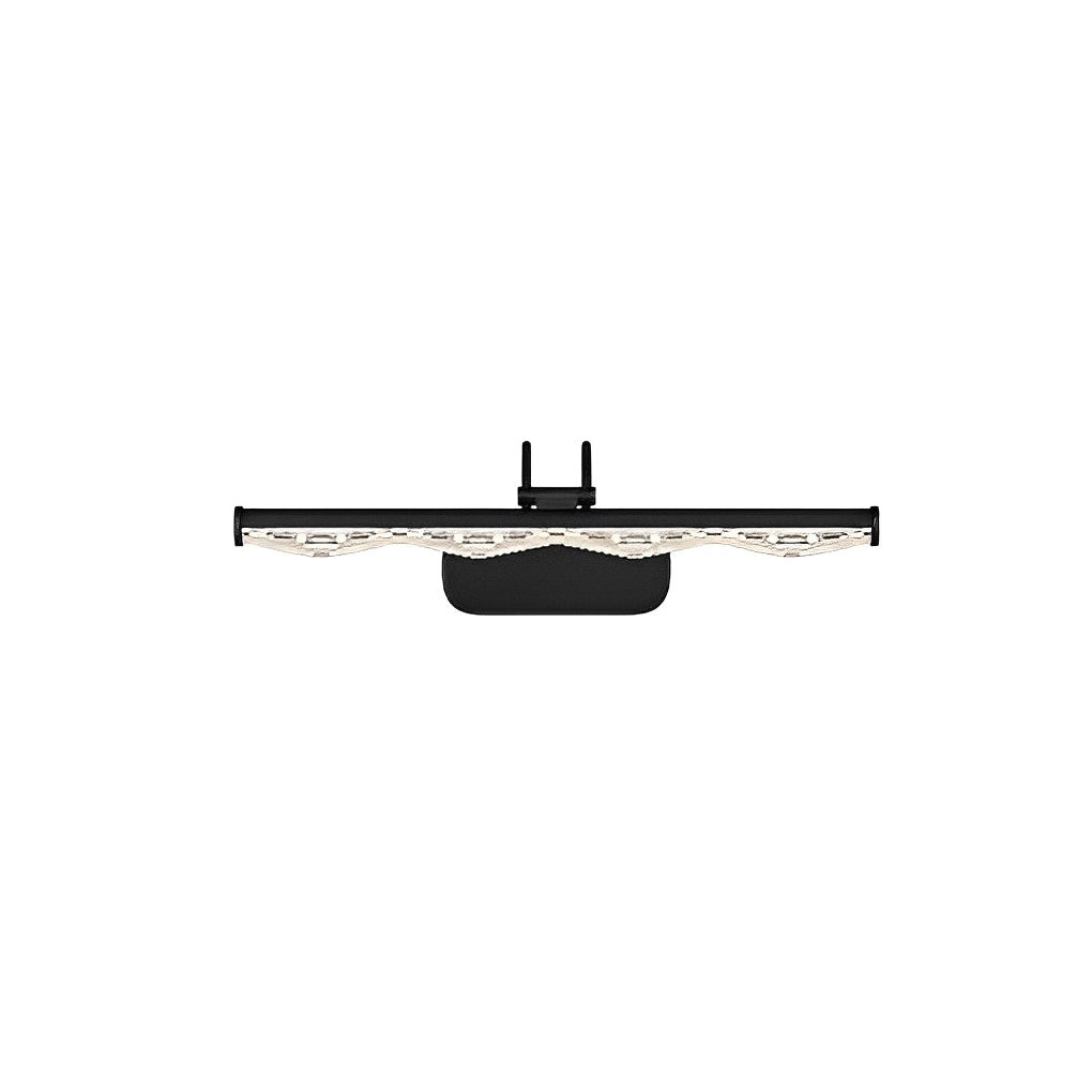 Crystal-Like Bathroom Vanity Light with Multi-Faceted Prismatic Acrylic Shade-Lighom