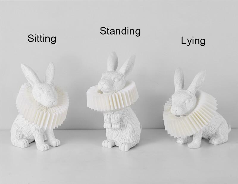 Modern Resin Rabbit LED Table Lamp