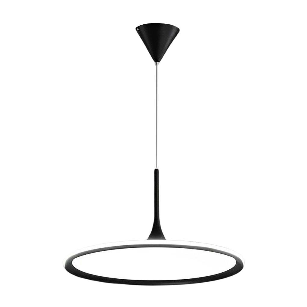 Round Ultra-Thin Minimalist LED Nordic Pendant