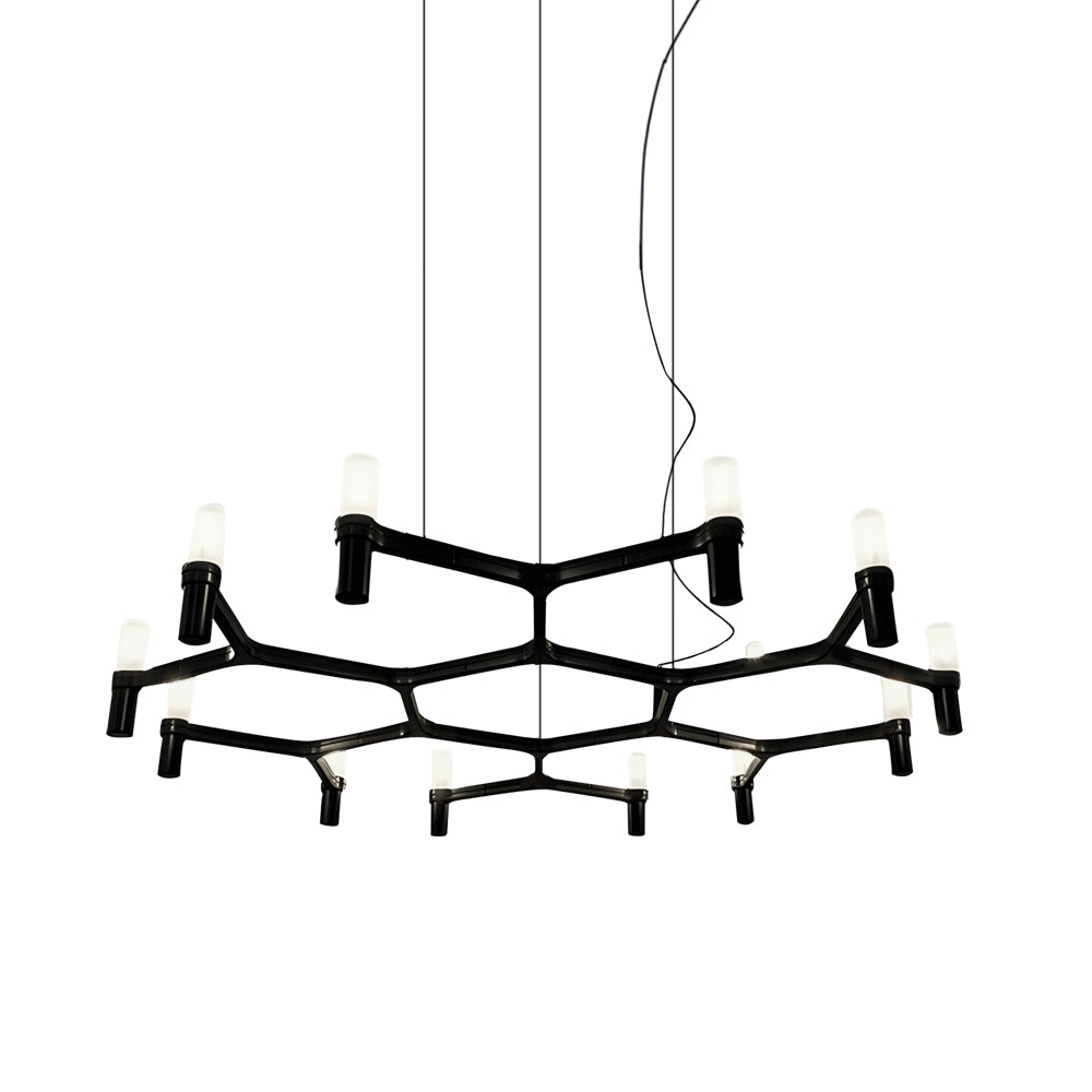 Metal Geometric LED Designer Nordic Chandelier
