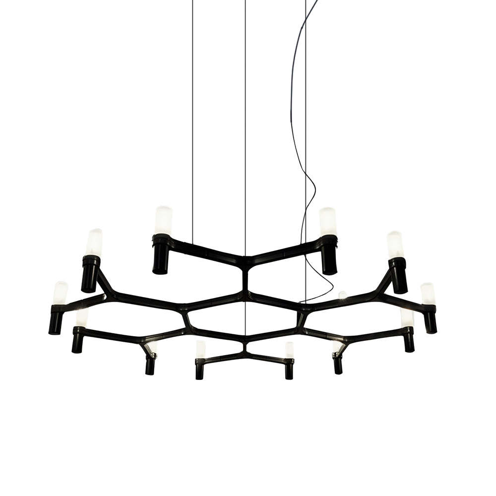 Metal Geometric LED Designer Nordic Chandelier