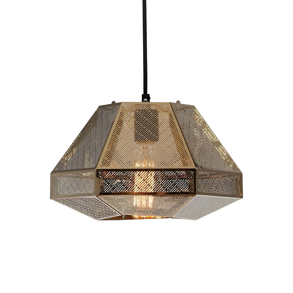 Stainless Steel Geometric Nordic Pendant