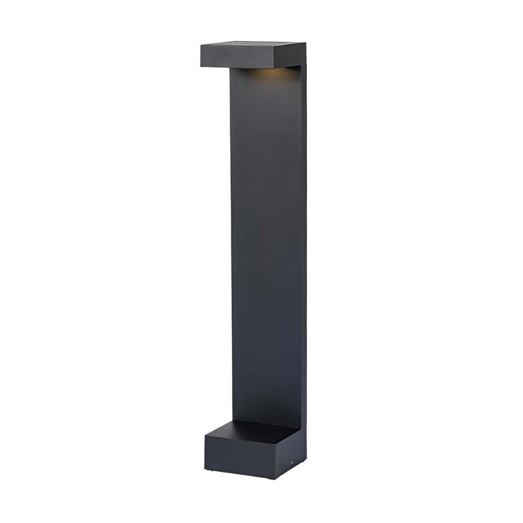 I-Shaped Waterproof Aluminum LED Black Modern Outdoor Pathway Lights-Lighom