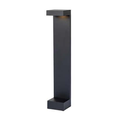 I-Shaped Waterproof Aluminum LED Black Modern Outdoor Pathway Lights-Lighom