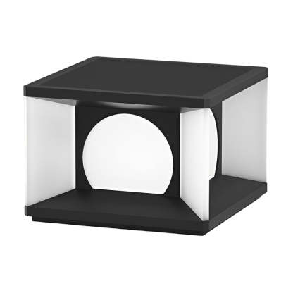 Square LED Modern Solar Deck Post Cap Light