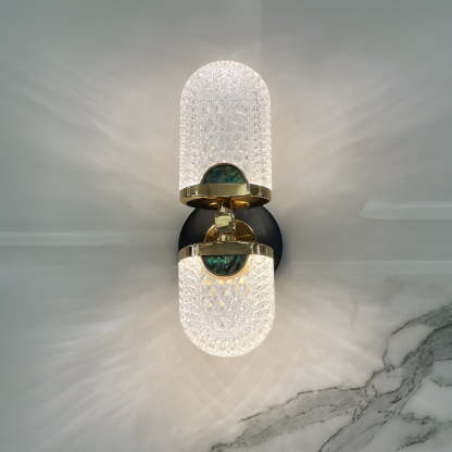 Creative LED Wall Sconces with Three-Step Dimming ??Up and Down Light Effect-Lighom
