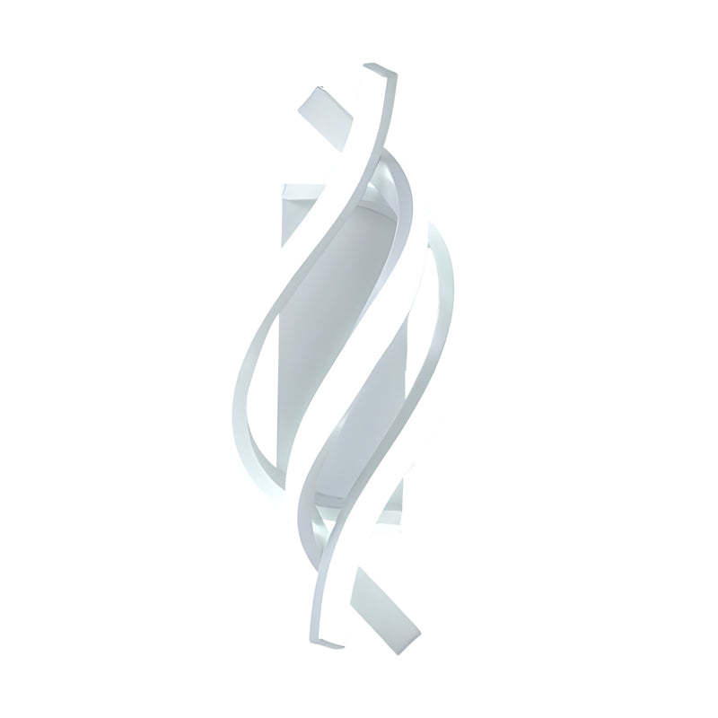 Spiral Minimalist 3-Step Dimming LED Modern Wall Sconce