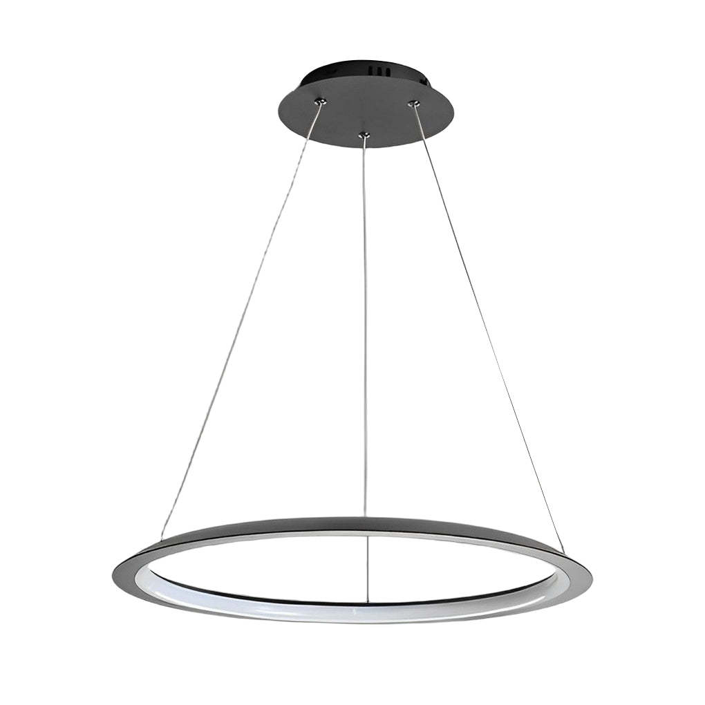 Minimalist Round LED Dimmable Nordic Chandelier