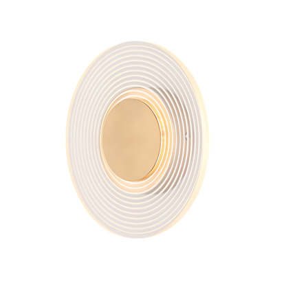 Round Stripes Grid Pattern Acrylic LED Simple Creative Modern Wall Lamp-Lighom
