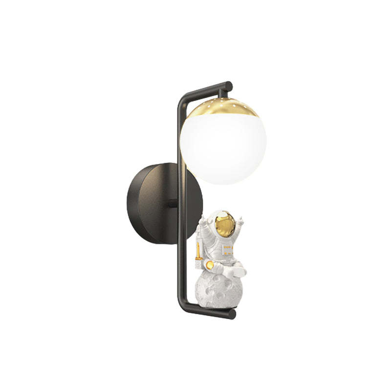 Cartoon Astronaut Decor Three Step Dimming Modern LED Wall Lights Fixture-Lighom