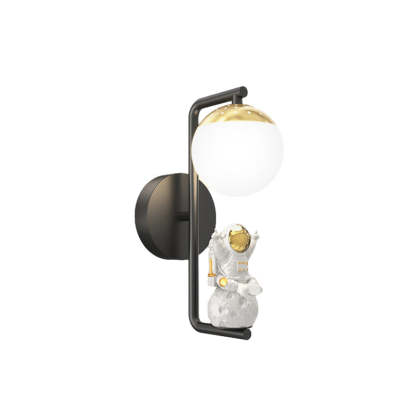 Cartoon Astronaut Decor Three Step Dimming Modern LED Wall Lights Fixture-Lighom