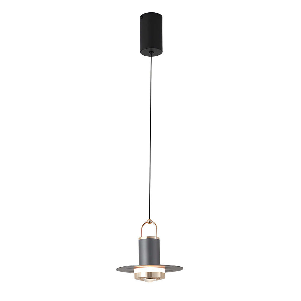 Small Simple Metal Glass LED Nordic Pendant Lamp