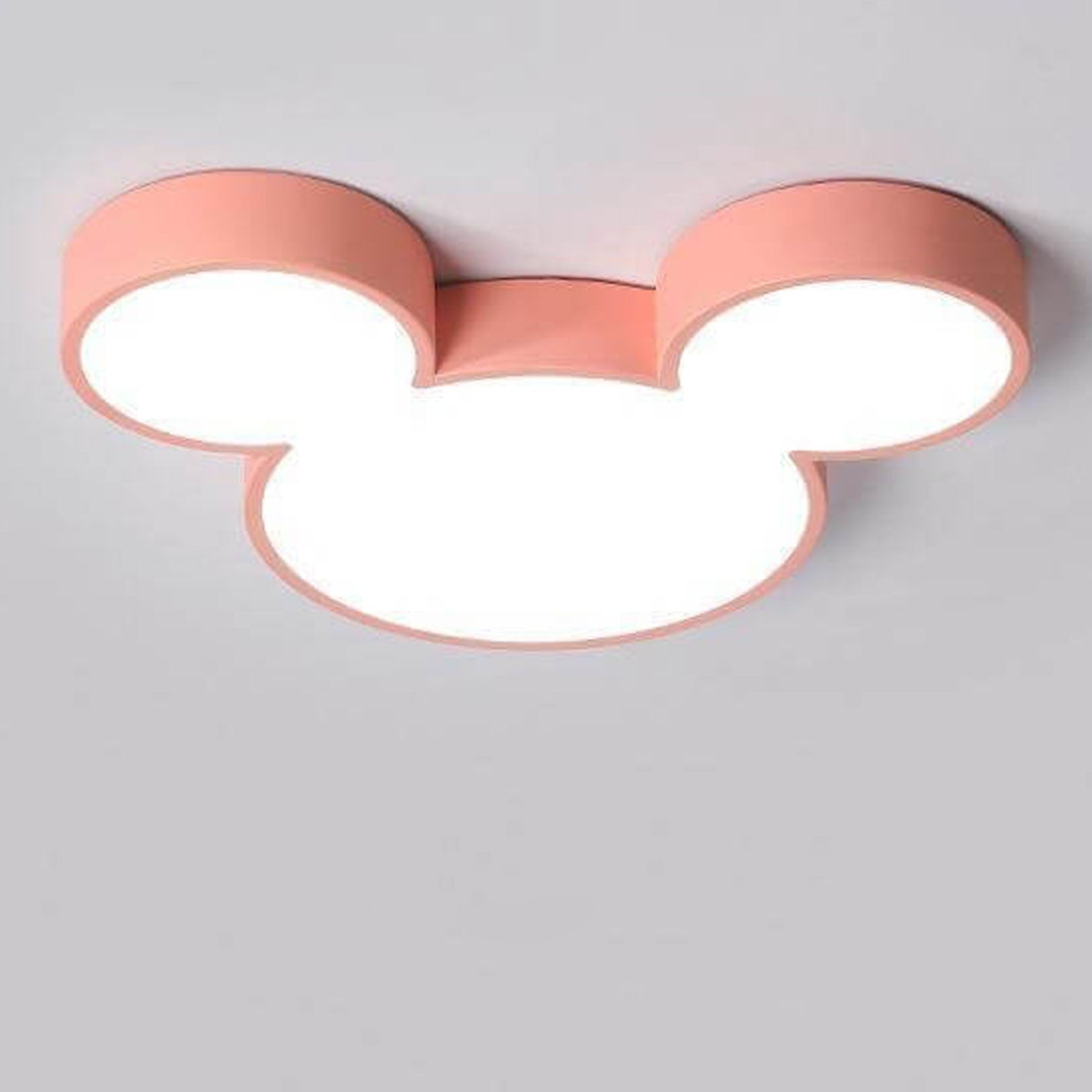 Cartoon Mouse Slim LED Flush Mount Light