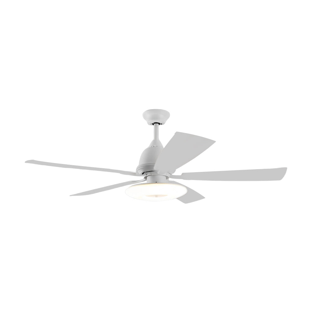5-Blade Mute Dimmable LED Remote Nordic Fan