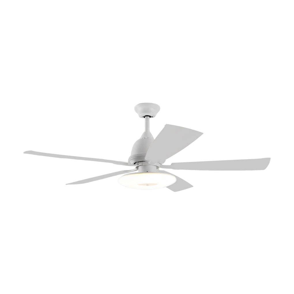 5-Blade Mute Dimmable LED Remote Nordic Fan