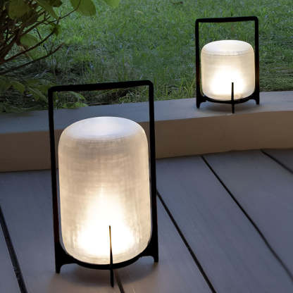 Portable Lantern Shaped Acrylic Waterproof LED Modern Outdoor Lights-Lighom