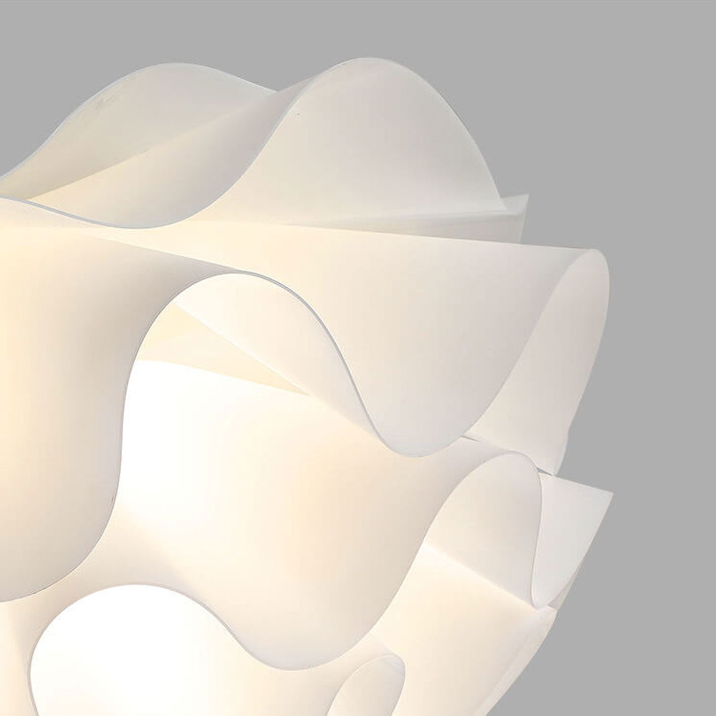 Minimalist Multi-Layer Petal Acrylic Pendant Light
