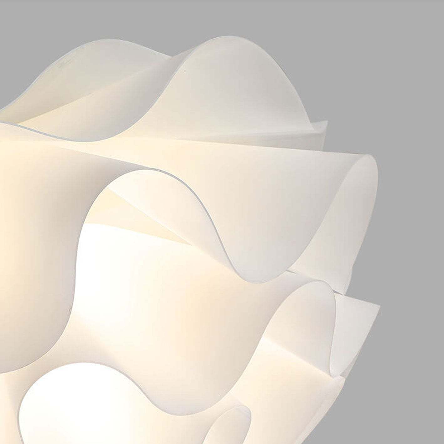 Minimalist Multi-Layer Petal Acrylic Pendant Light