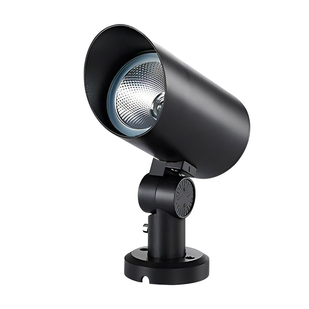 Waterproof Black Modern LED Spotlights Outdoor Spot Lights Lawn Lamp-Lighom