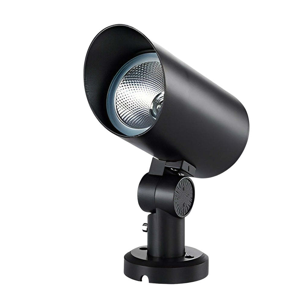 Waterproof Black Modern LED Spotlights Outdoor Spot Lights Lawn Lamp-Lighom