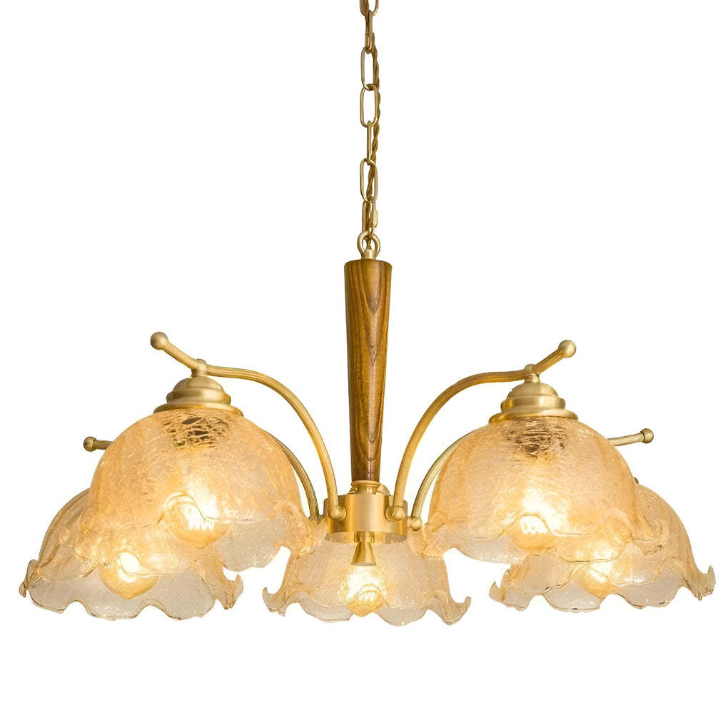 Cracked Glass Retro Pendant Chandelier