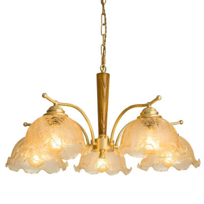 Cracked Glass Retro Pendant Chandelier