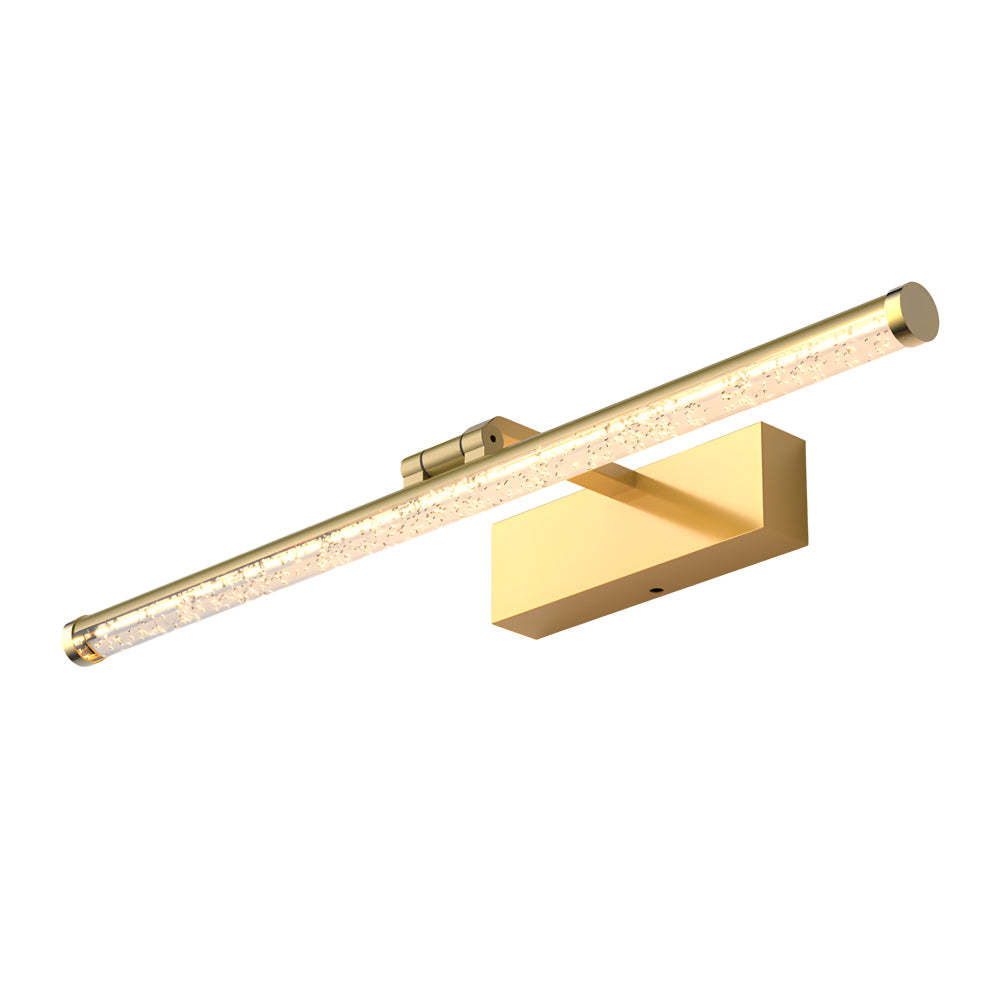 Rotatable Seeded Acrylic LED Dimmable Bathroom Vanity Bar