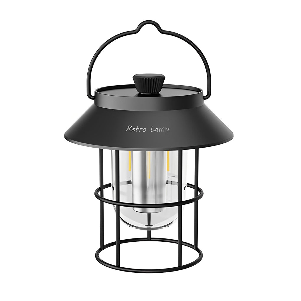 USB Rechargeable Dimmable LED Hanging Stand Portable Outdoor Lanterns-Lighom