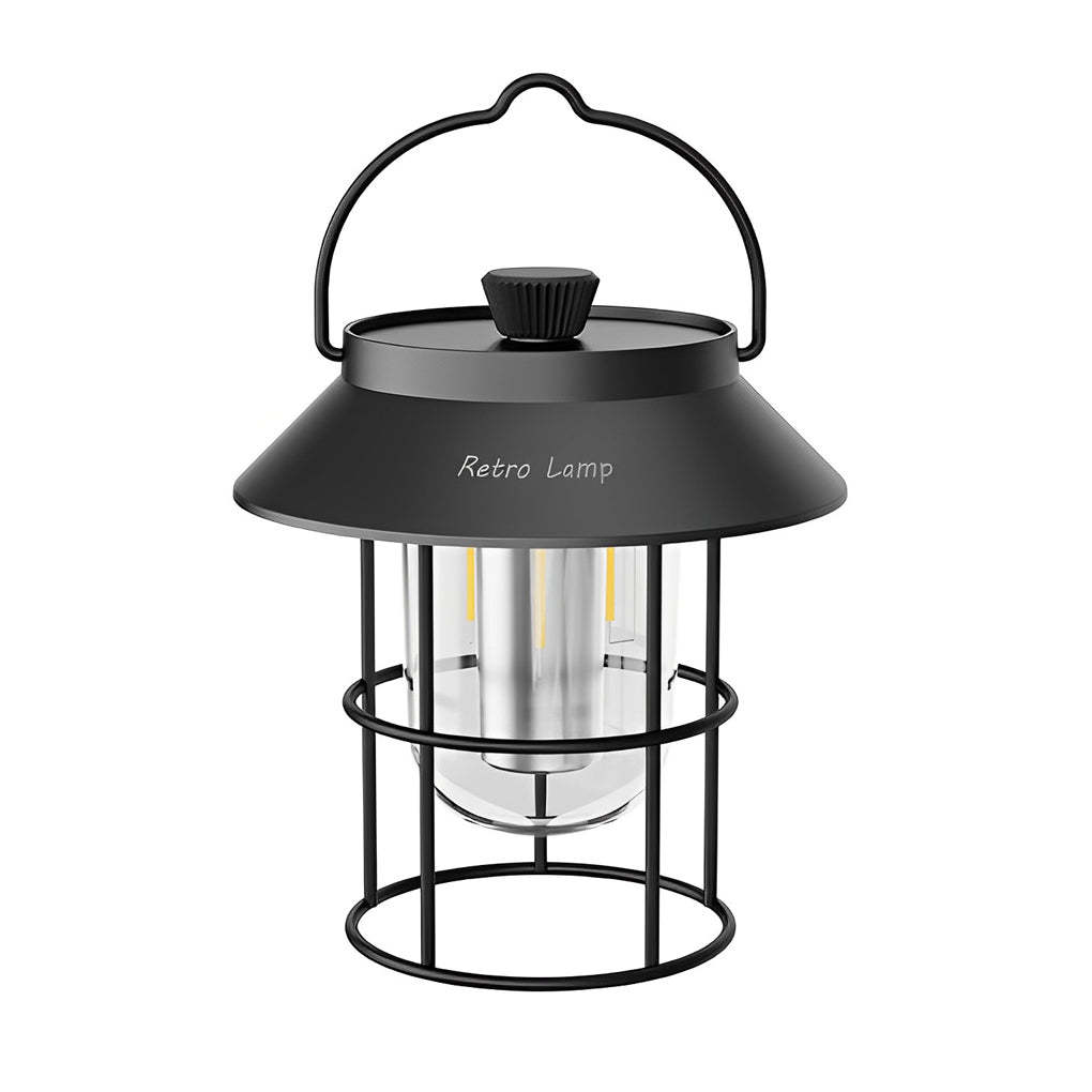 USB Rechargeable Dimmable LED Hanging Stand Portable Outdoor Lanterns-Lighom