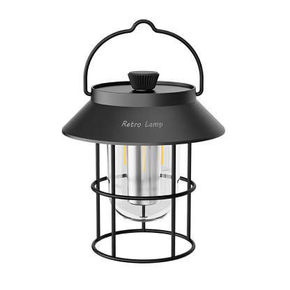 USB Rechargeable Dimmable LED Hanging Stand Portable Outdoor Lanterns-Lighom