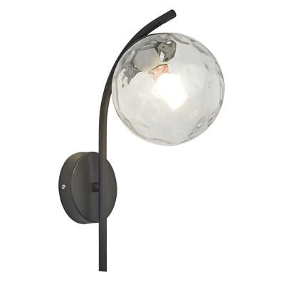 Creative Glass Ball-shaped LED Nordic Plug in Wall Sconce Lighting-Lighom