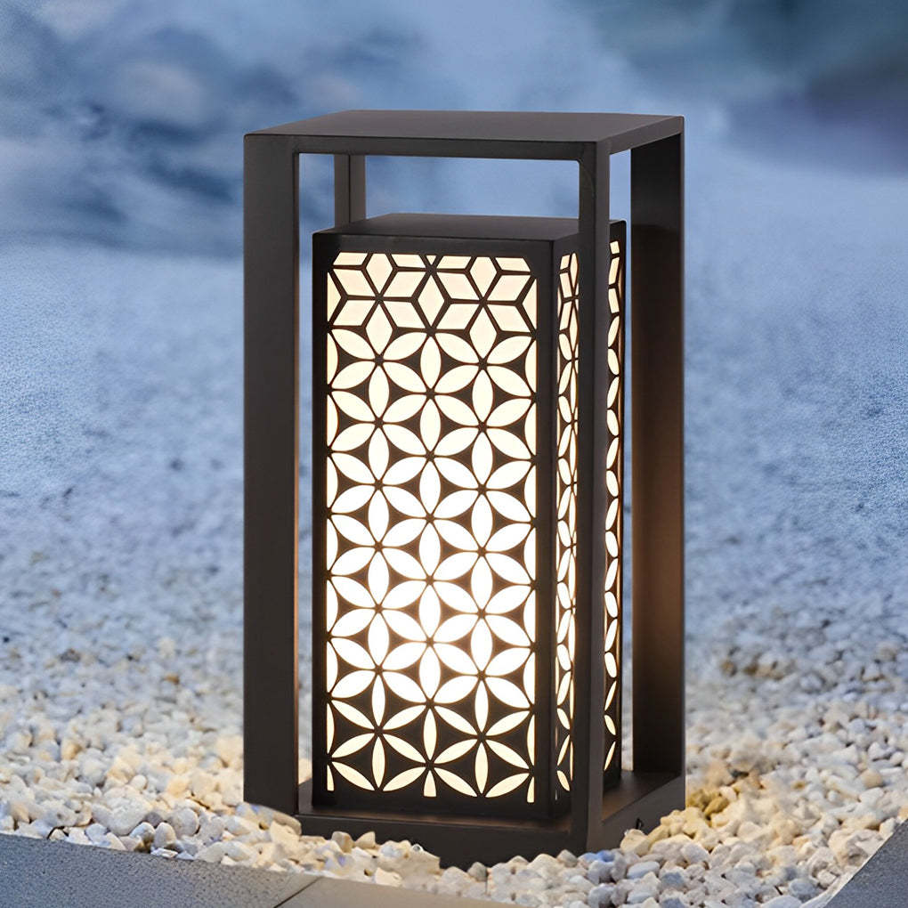 Vintage Waterproof Ip65 Galvanized Sheet Modern Outdoor Pathway Lights-Lighom