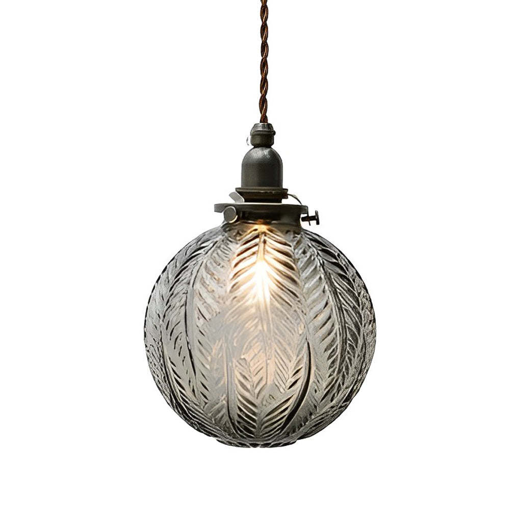 Glass Ball Dimmable LED Modern Pendant