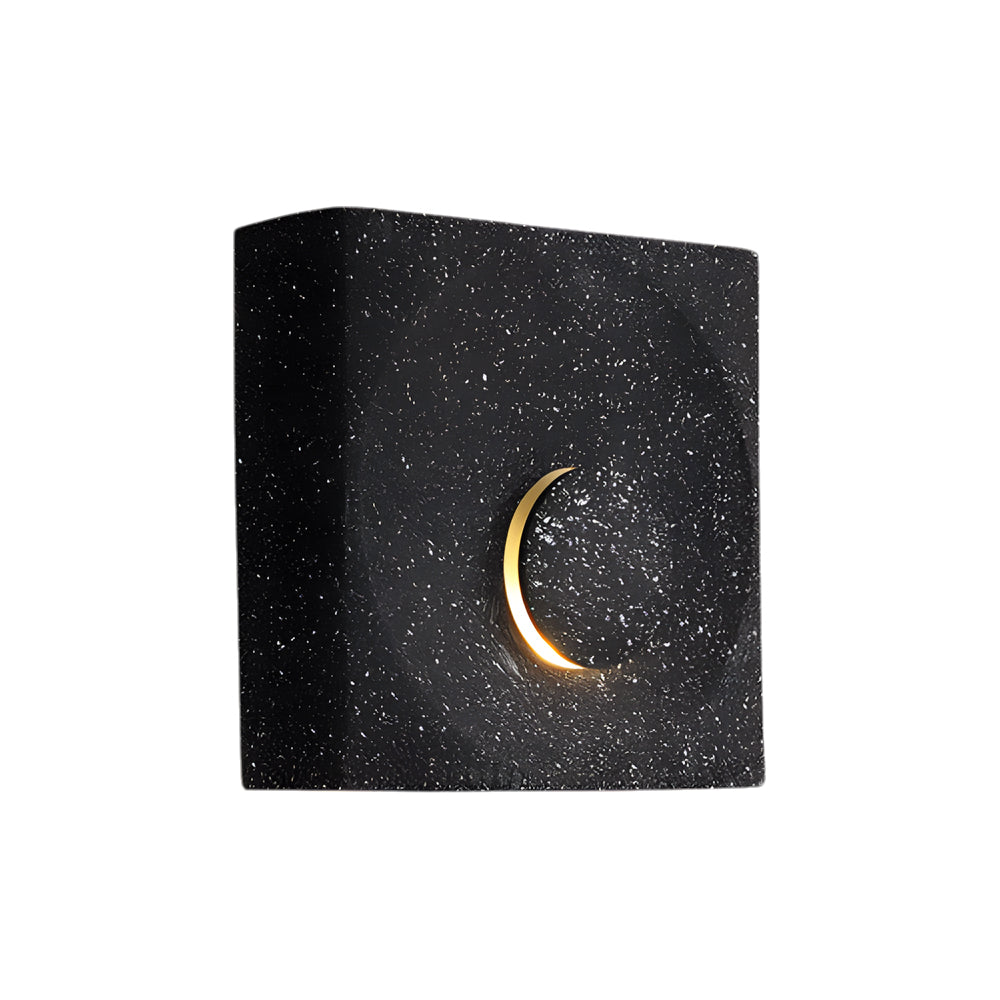 Frosted Cement Eclipse LED Wall Light-Lighom