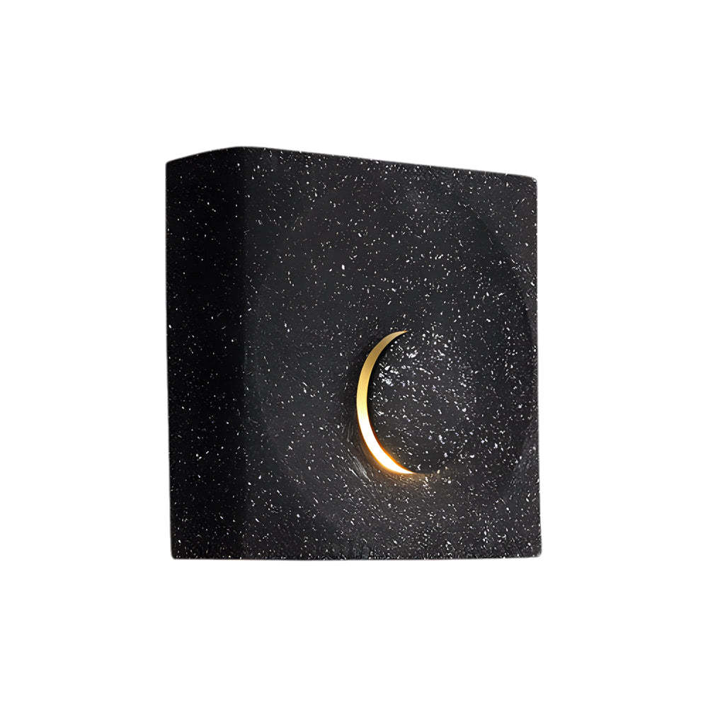 Frosted Cement Eclipse LED Wall Light-Lighom